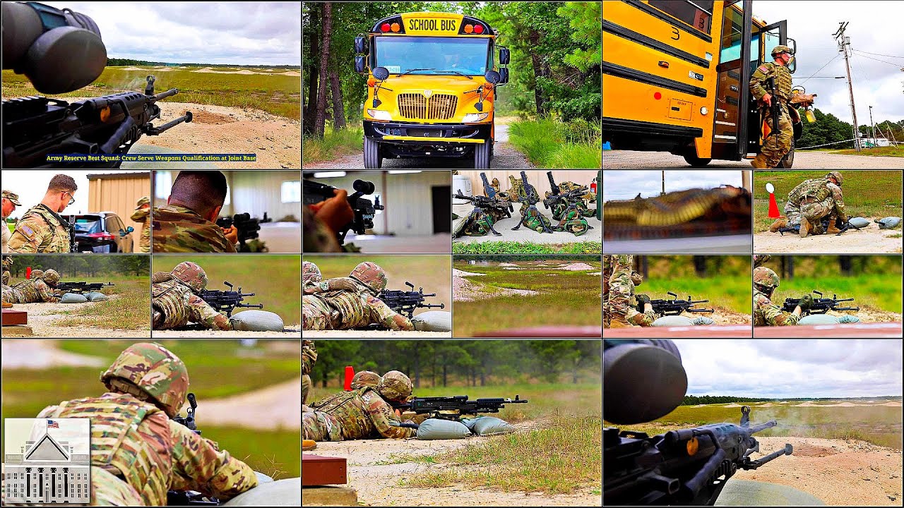 Army Reserve Best Squad: Crew Serve Weapons Qualification at Joint Base