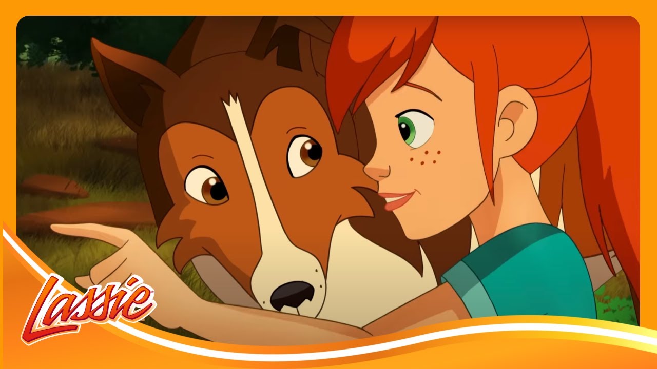 🐴 Lassie , Brave Dog Rescues Wild Horses | The New Adventures of Lassie | Cartoons for Kids