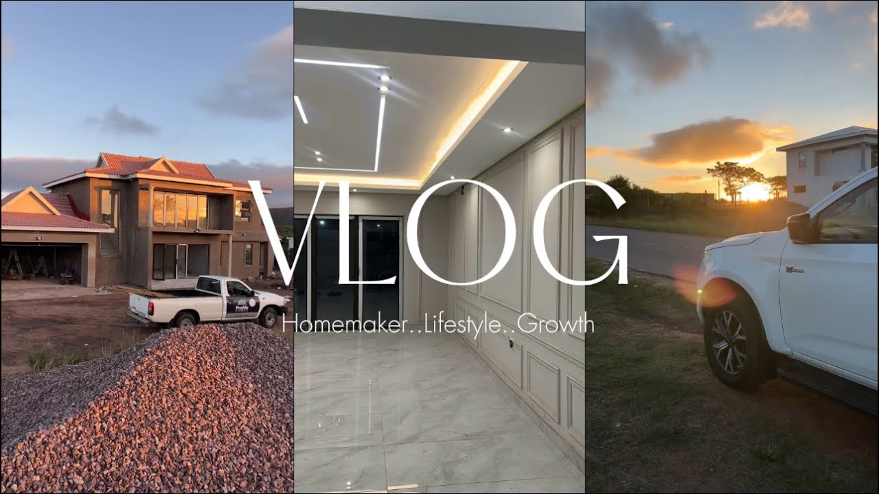 Видеоблог: Строительство дома 🏠 | Домохозяйка | Южноафриканский ютубер