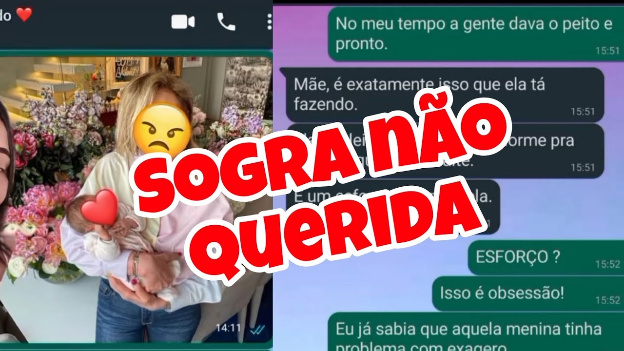 E QUANDO VOCÊ TEM UMA SOGRA QUE SE METE EM TUDO