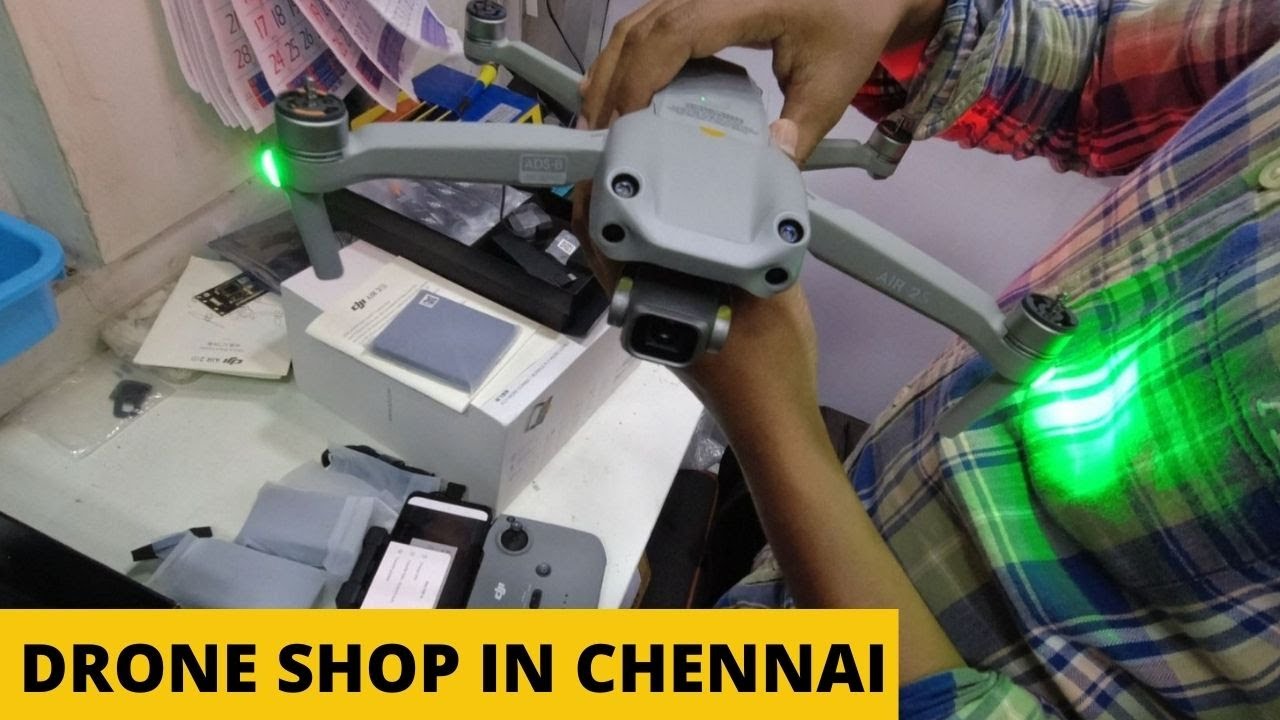 DJI Drone Shop & Service Center In Chennai | Aerovisiontech | Drone Accessories and Spare Parts