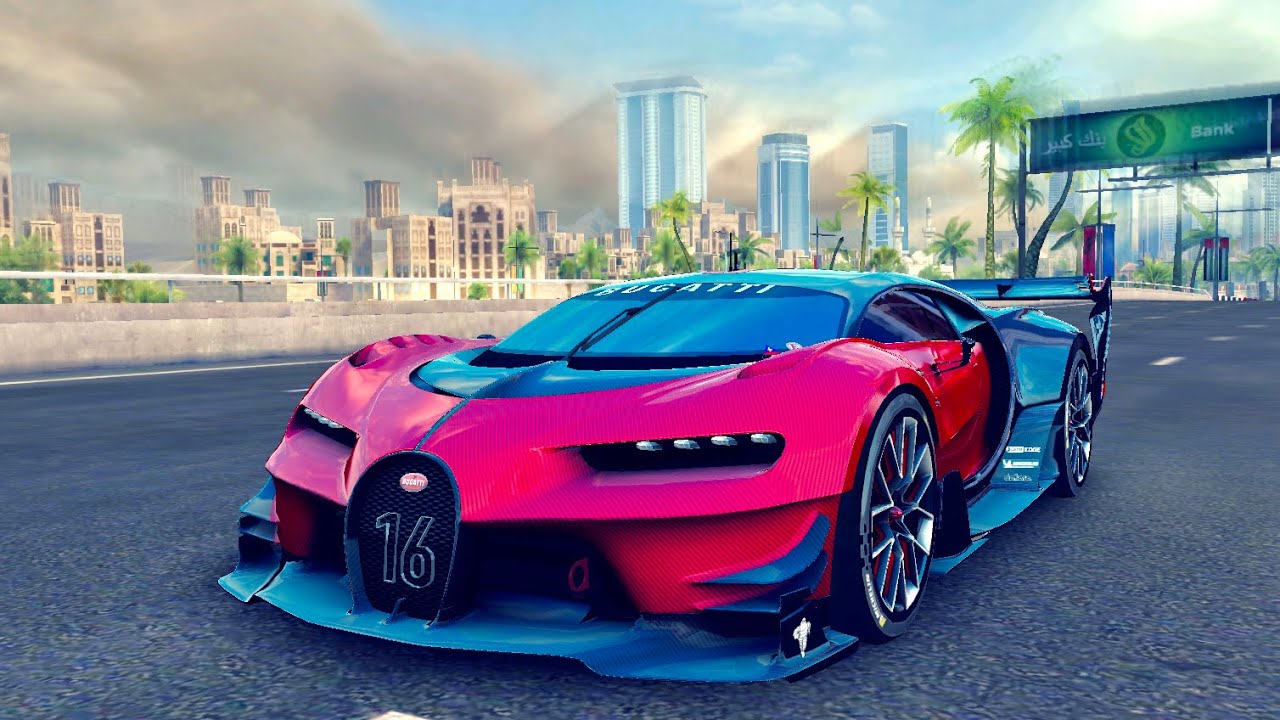 Asphalt 8, BUGATTI Vision Gran Turismo, Just Starting New Multiplayer Season, With A Trick, 4K 60fps