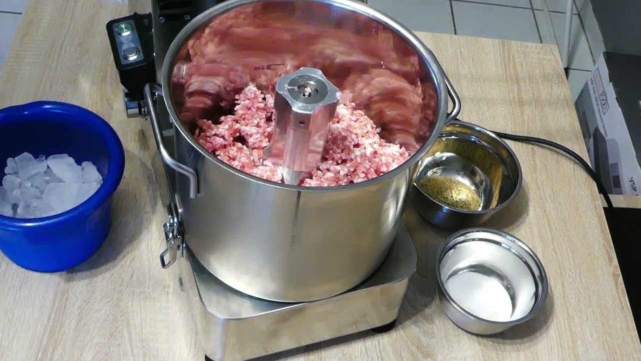 Gyrosgriller mit dem Tischkutter herstellen