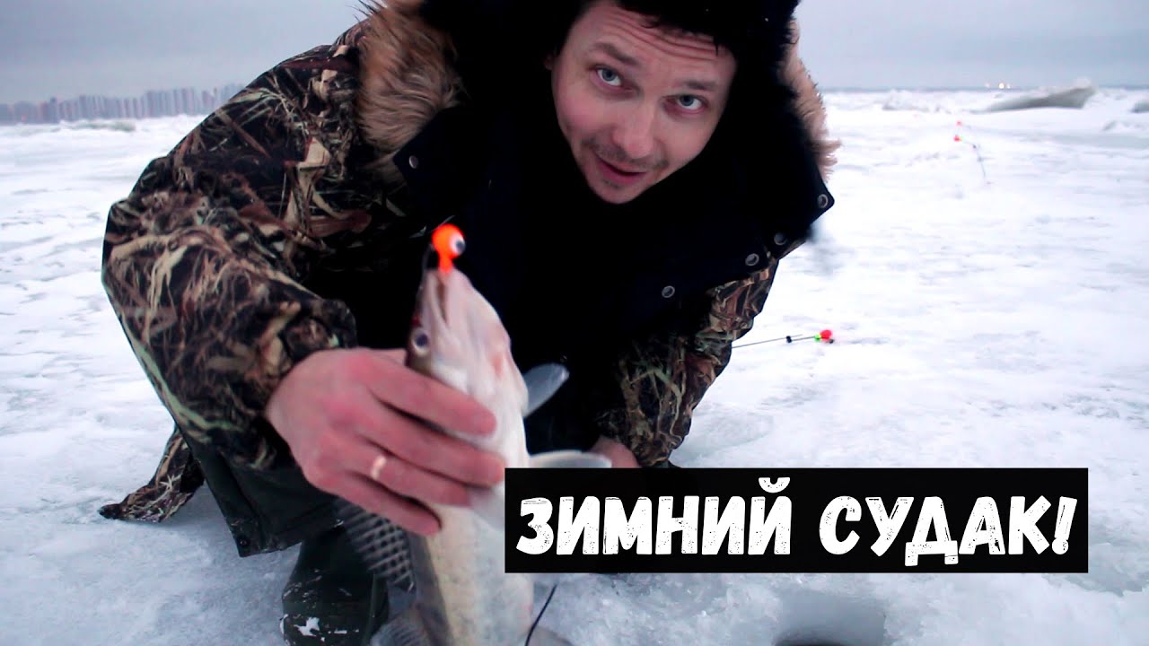 Зимний СУДАК! На Финском заливе на ЖИВЦА, ДЖИГ и РАТЛИНЫ!