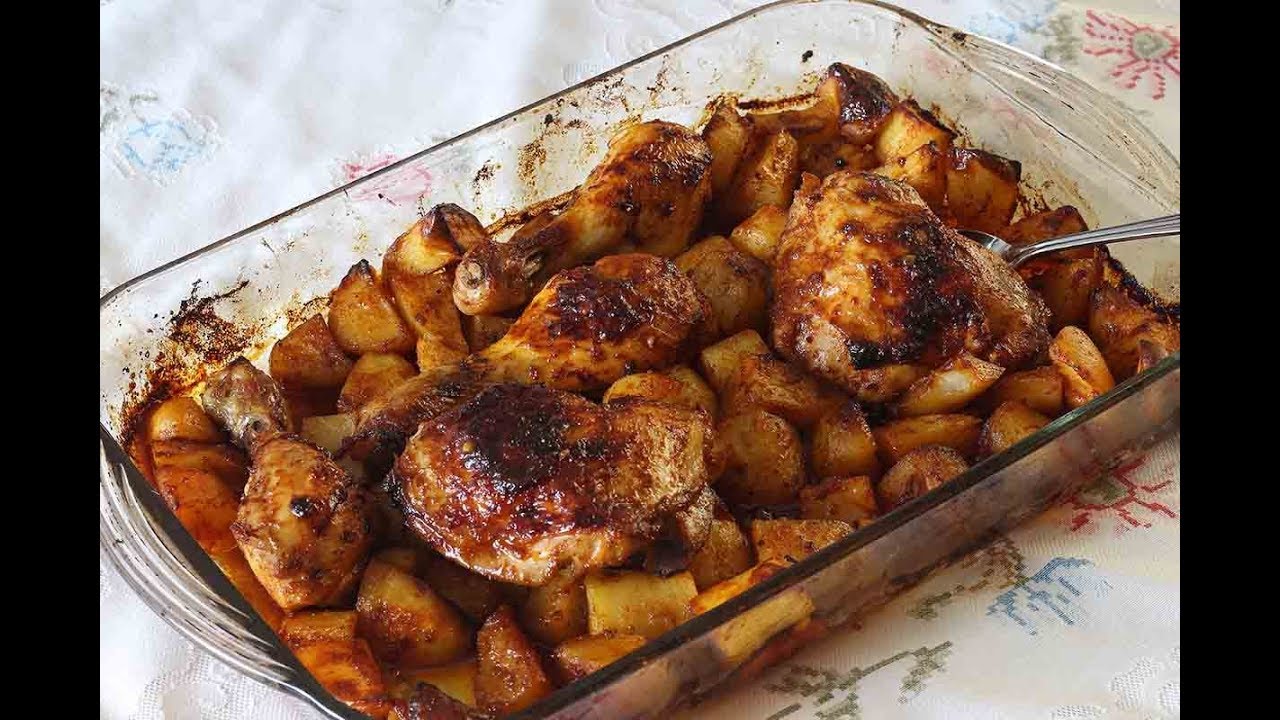 עוף בתנור עם תפוחי-אדמה | פרק 127- Delicious Oven-Baked Chicken and Potatoes