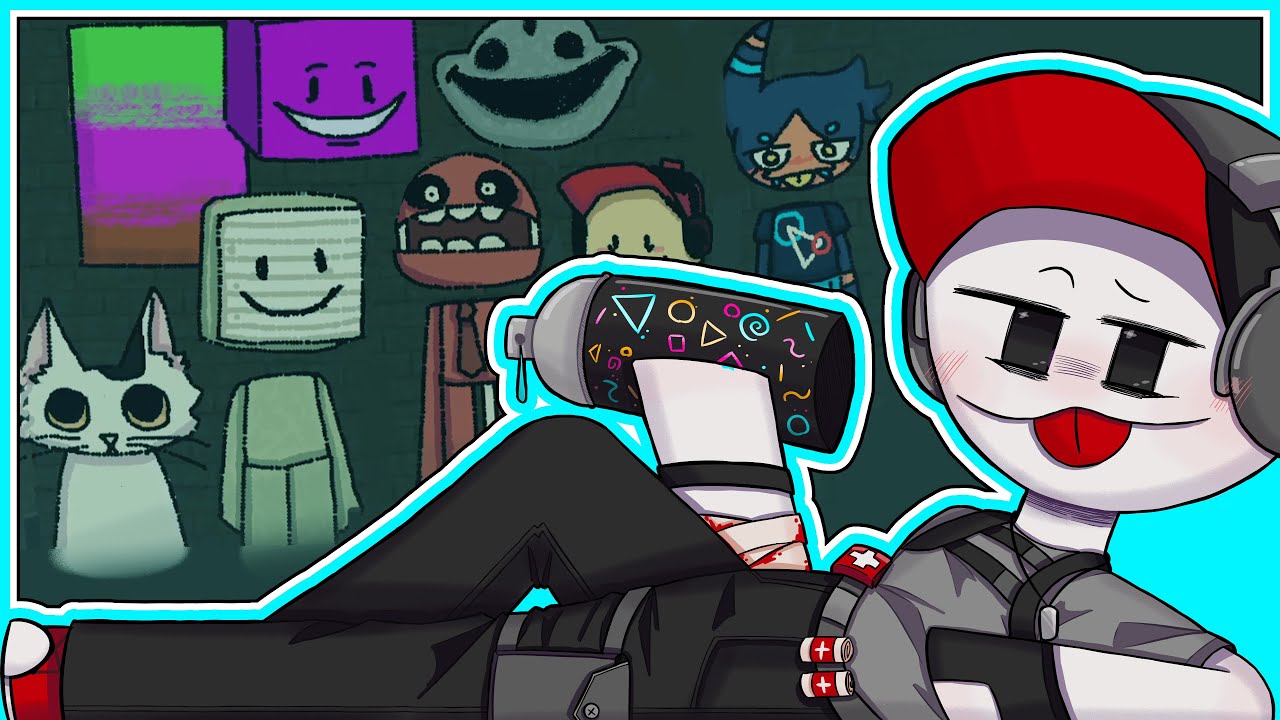 I Drew Regretevator Characters in Roblox Spray Paint! | Part 2