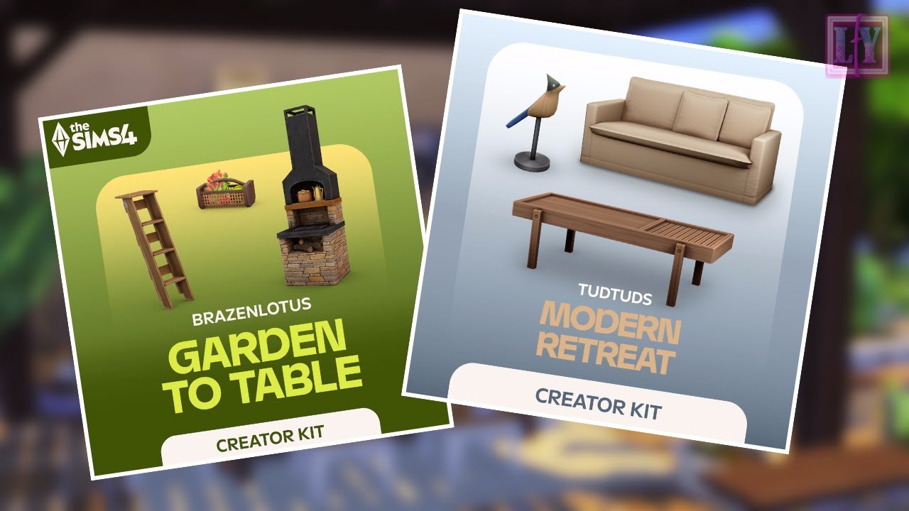 Od mrkve k luxusu: Testuju nové Sims 4 kity! 🌱🪑