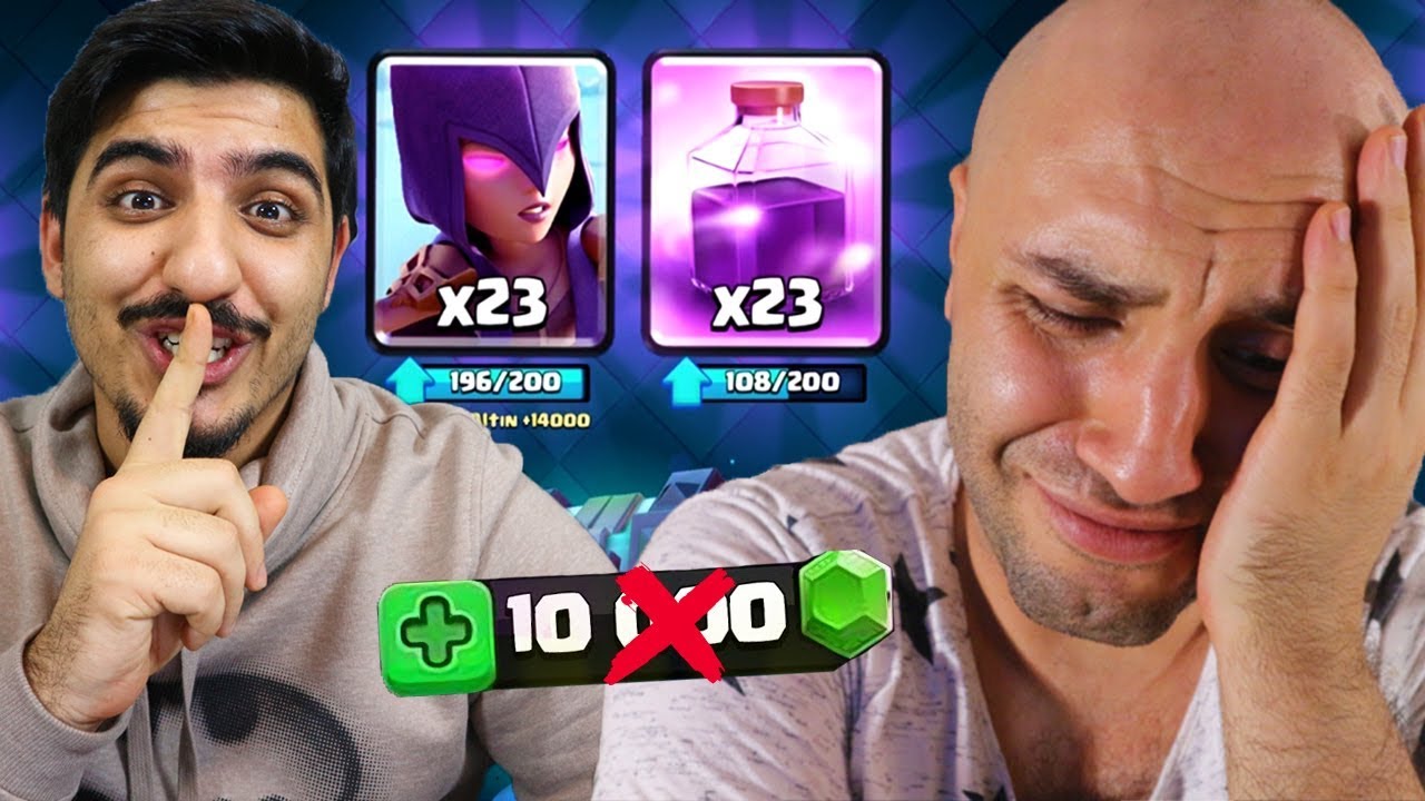 ERKAN ABİ'ye KIŞKIRTMA! - HABERSİZ 10.000 TAŞINI HARCADIM - Clash Royale