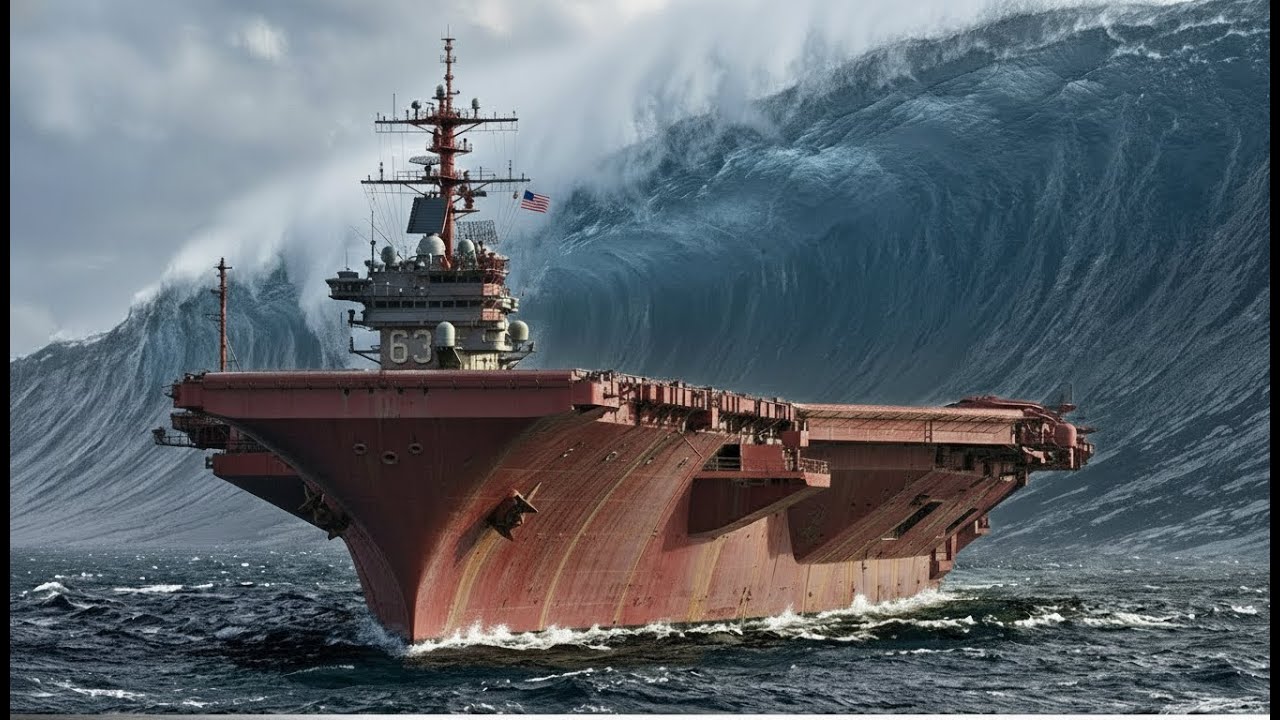 Mysteries of the Ocean : Warships confront tsunami