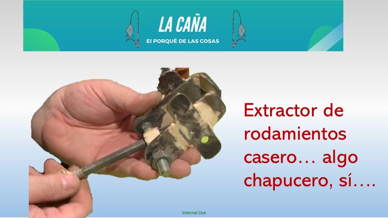 Extractor Rodamientos casero