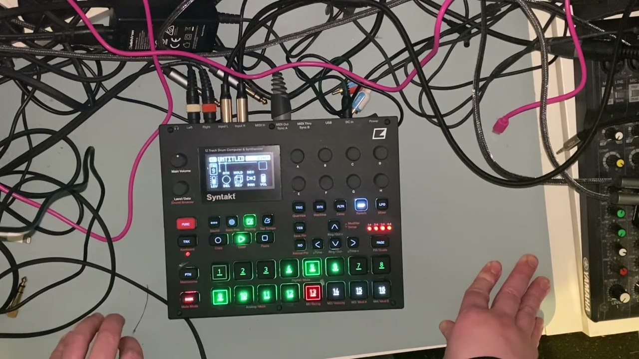 Detroit techno on the syntakt. Day 25
