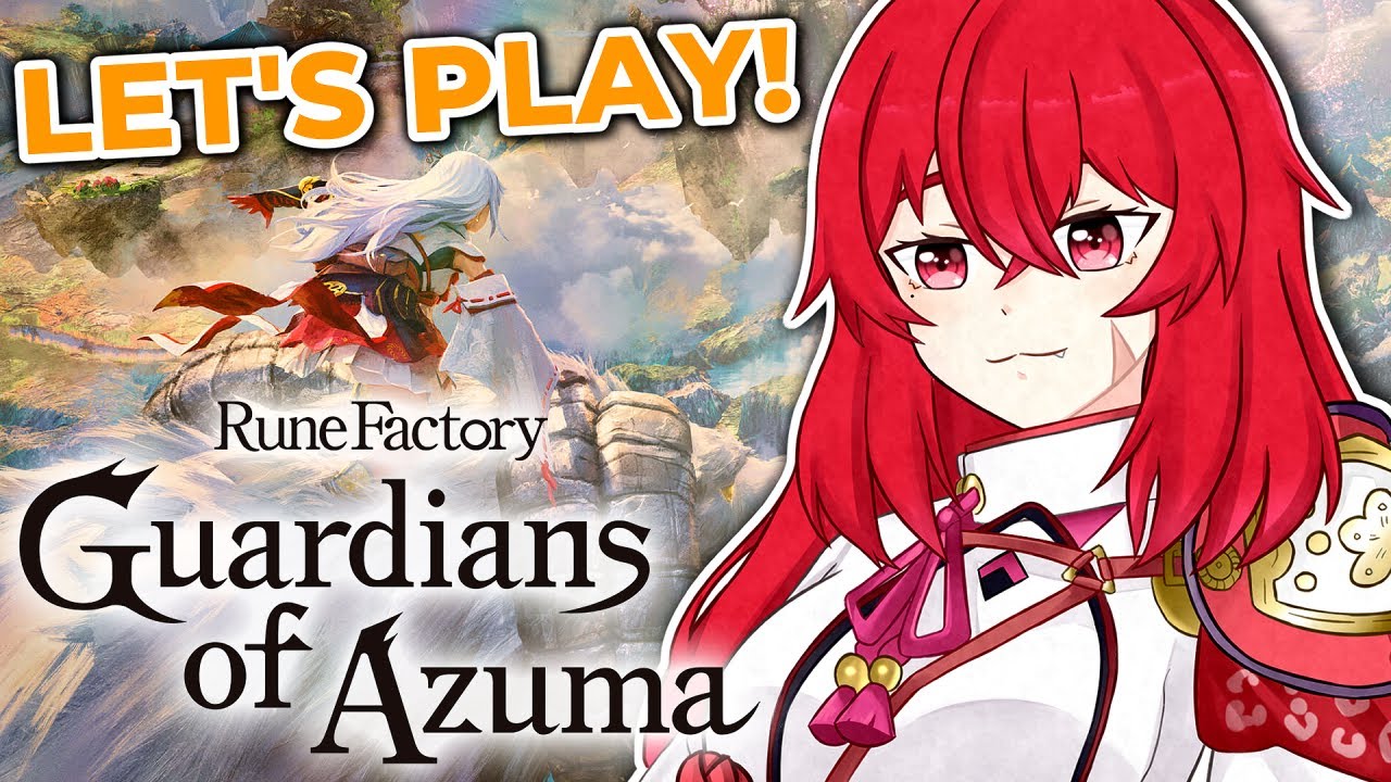 Let's Play Rune Factory: Guardians Of Azuma Switch 2 Edition! |🔴LIVE VTuber First Look Gameplay