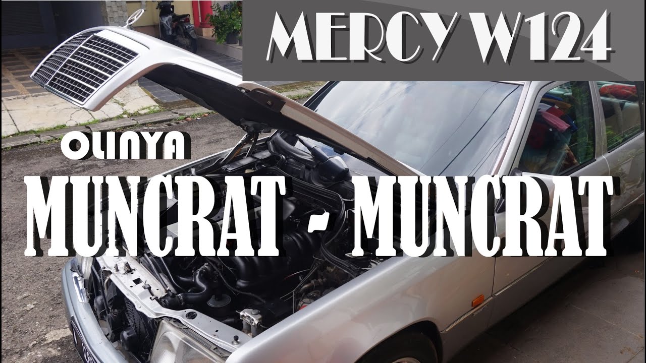 Mercedes Benz W124 Power steering jebol di tengah jalan, diperbaiki sendiri