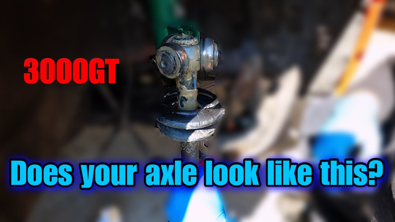 Mitsubishi 3000gt VR4 passenger axle replacement