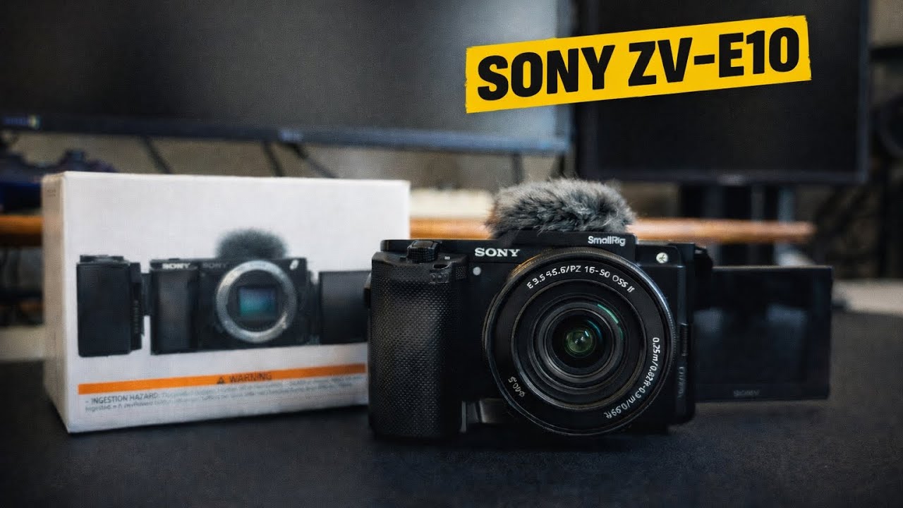 I FINALLY GOT THE SONY ZVE10 CAMERA!