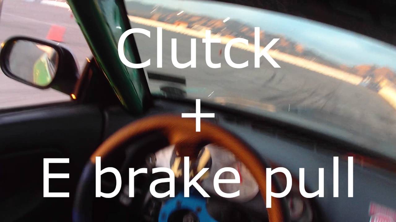 How to drift: Using the Clutch and E-brake