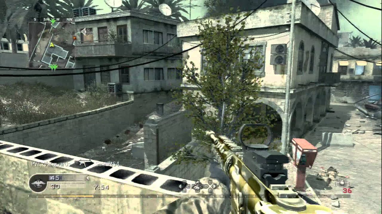 CoD4 FFA on Crash - AK74u (AFG-NORway)