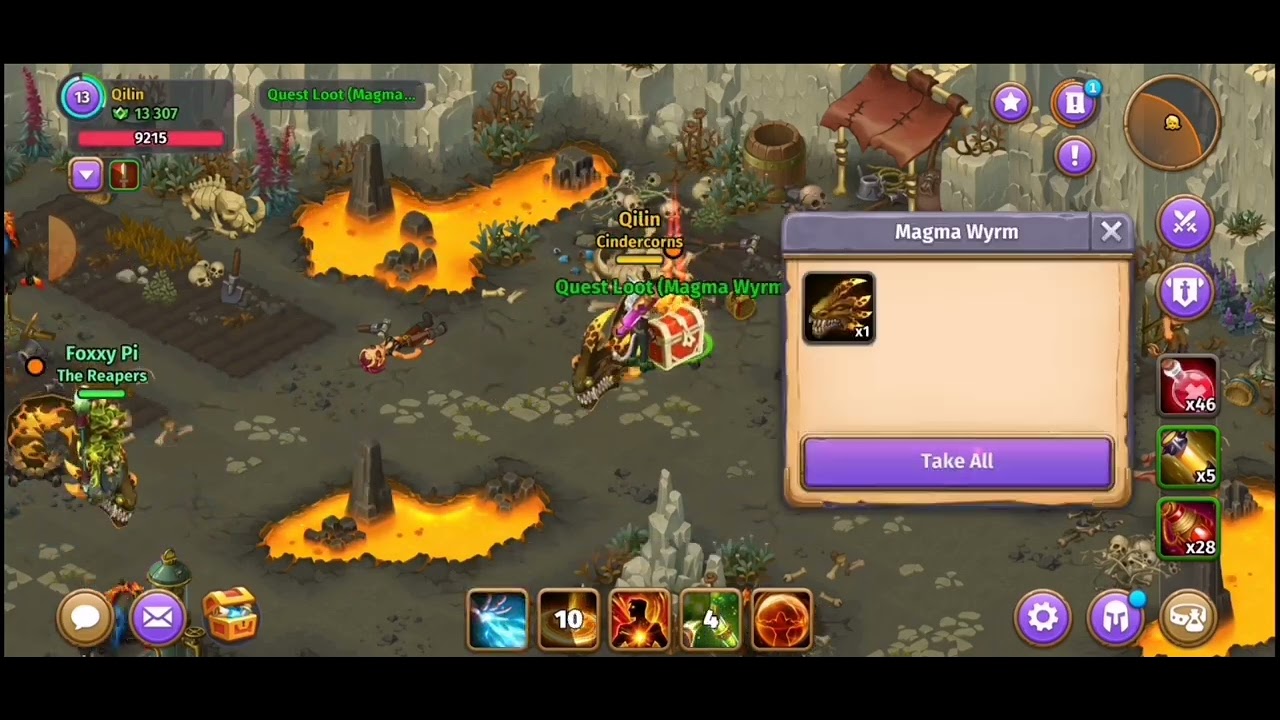 Skylore, Daily quest Scorch highland, level 13 Healer