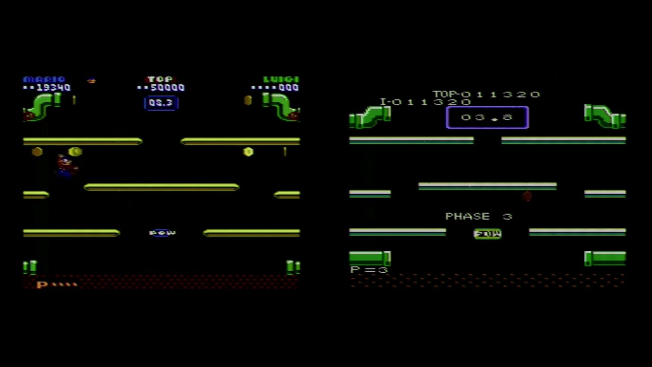 Yes, The Atari 7800 Could Do Better - Comparing Two Ports Of Mario Bros.