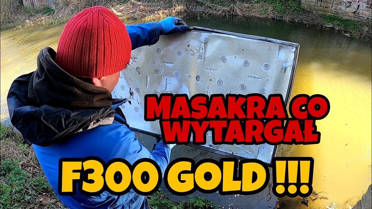 Znalazłem auto, kotlety i monety !!! Magnes neodymow F300 Gold w akcji.