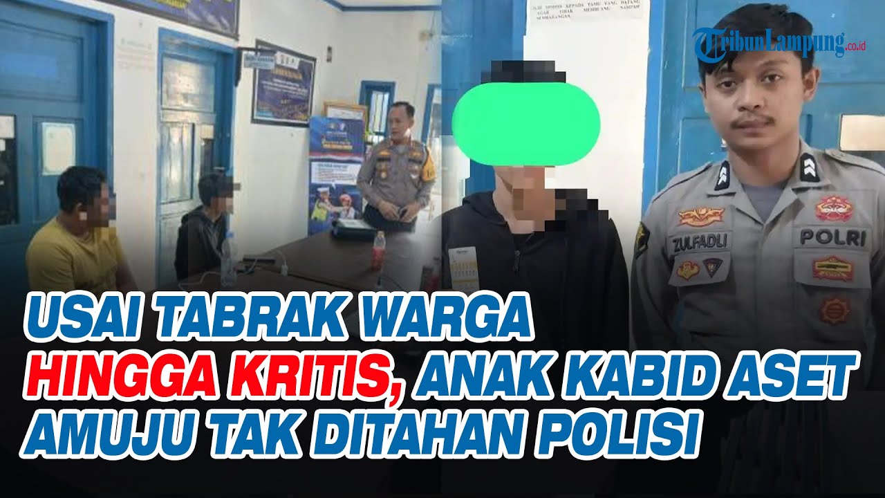 Usai Tabrak Warga hingga Kritis, Anak Kabid Aset Mamuju Tak Ditahan Polisi