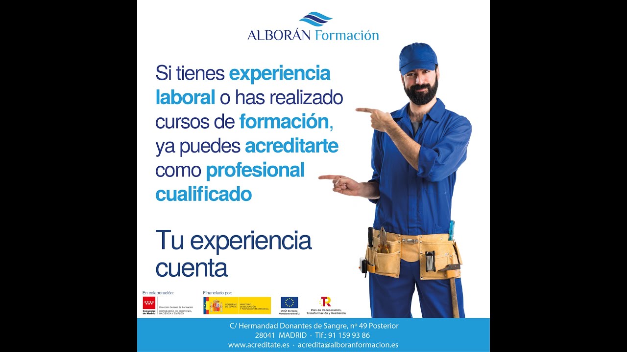 Webinar Acredítate   Acredita tu experiencia laboral o formación y obtén un título oficial