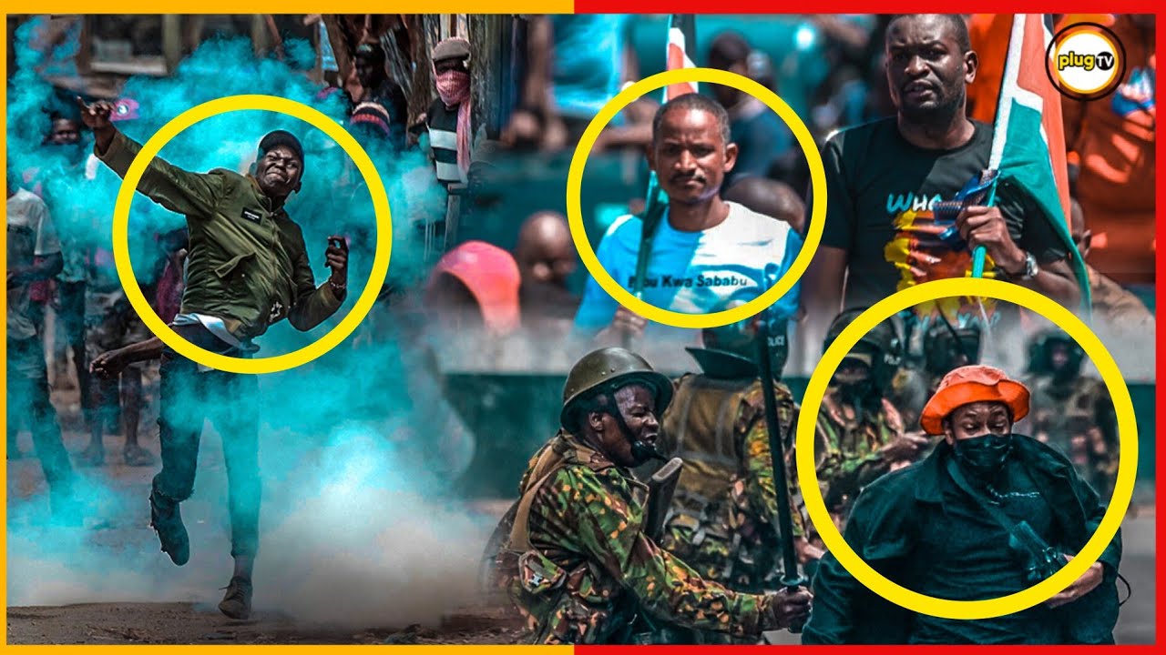 Chaos in Kakamega! Teargas Fired as Sifuna Defies Police|Plug Tv Kenya