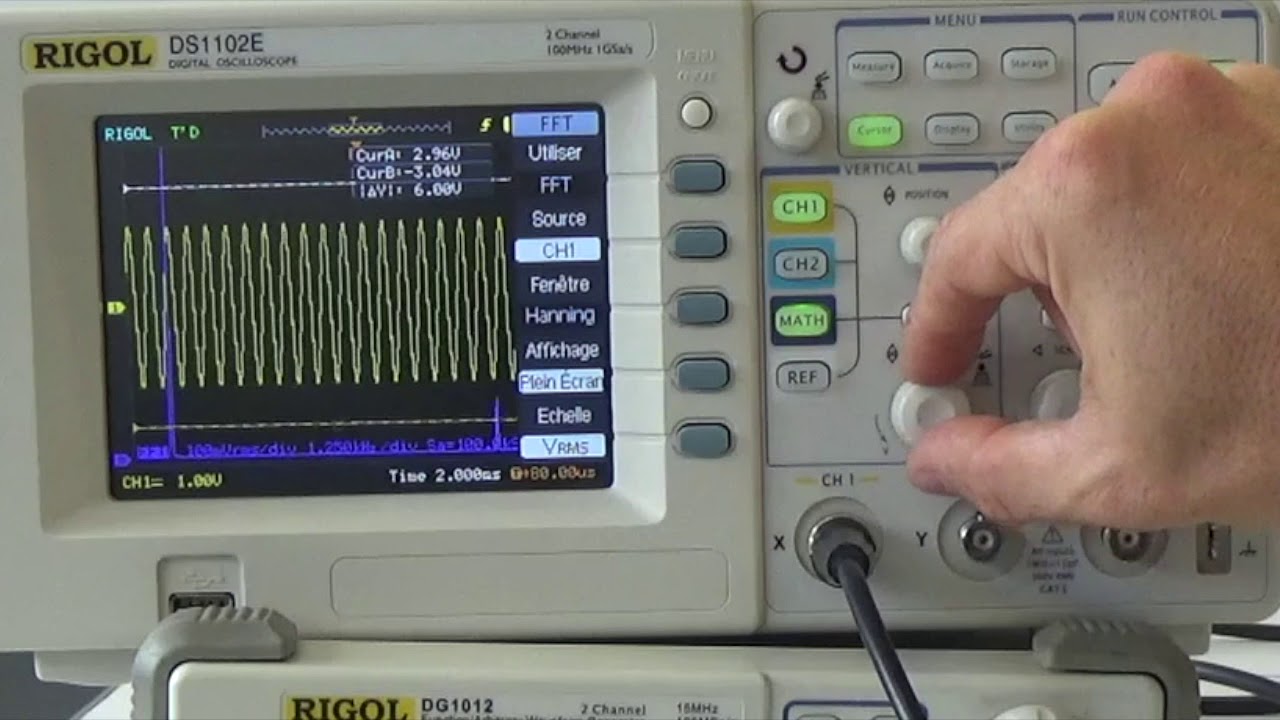 MPSI/PCSI/PTSI comment utiliser un oscilloscope numérique?