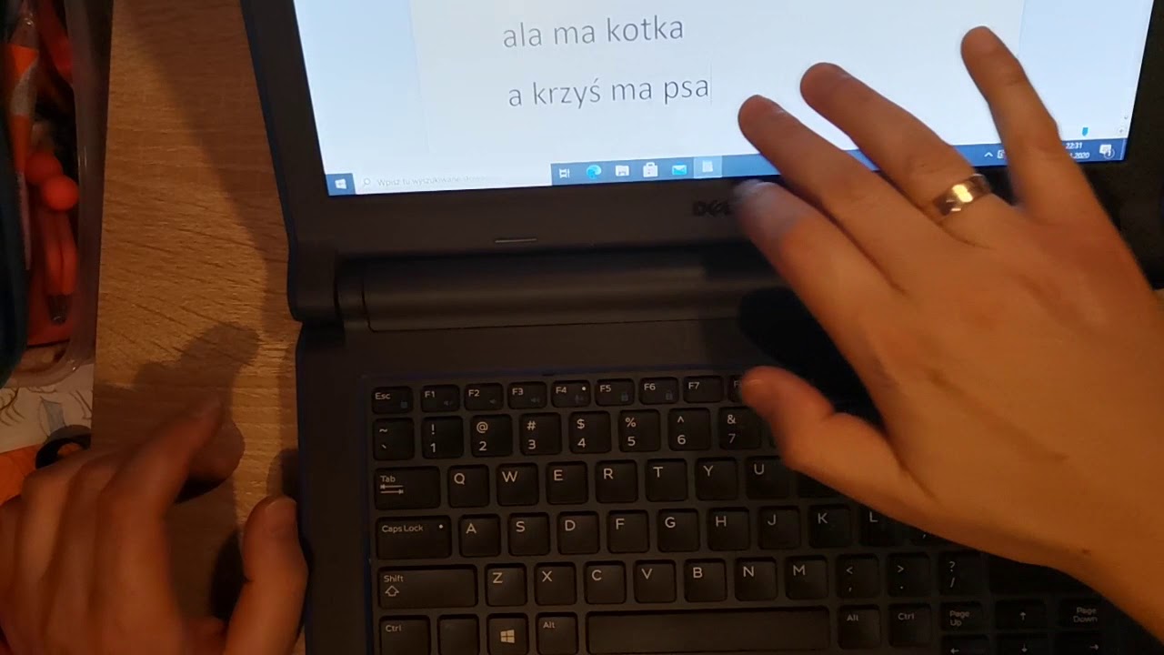 Klawisze specjalne - klasa I