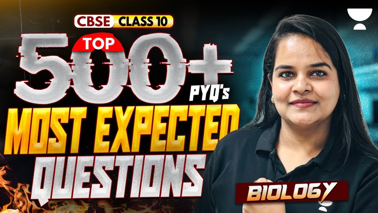 Class 10 Biology Most Repeated PYQs | Class 10 Biology Boards 2026 | Reena ma'am