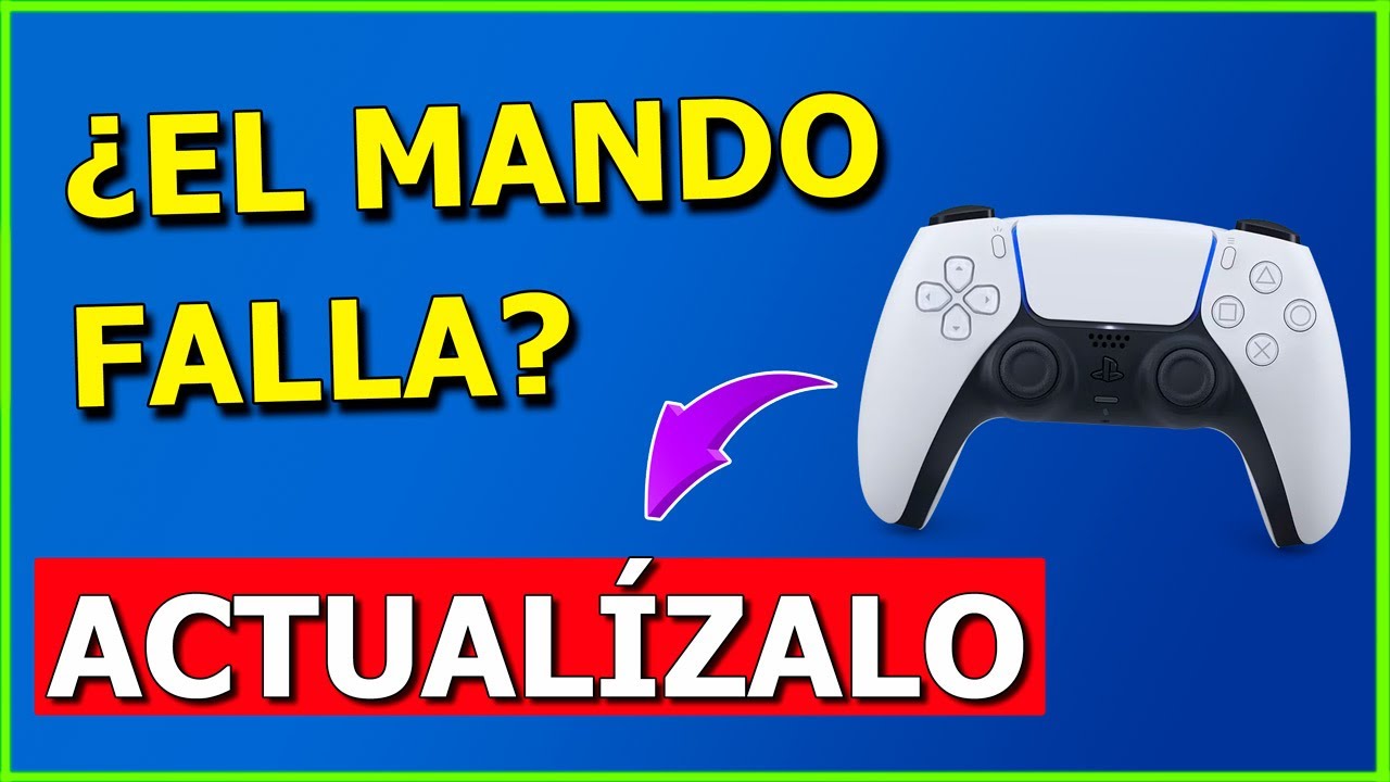 🎮 Cómo Actualizar el Mando de PS5 (DualSense) en 1 Minuto | Fácil y Rápido
