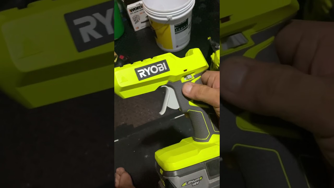 ryobi 18v glue gun