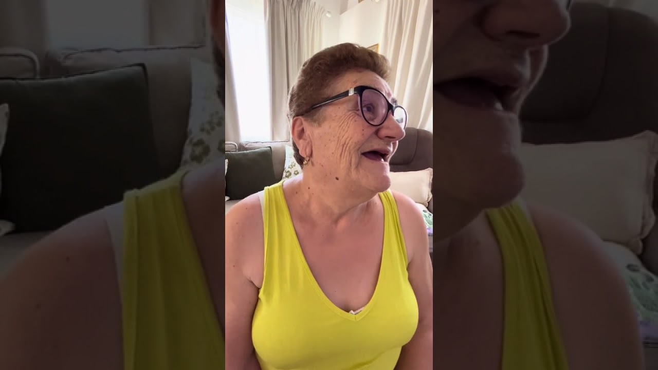Nonna Rosa in Tv 🤣📺❣️#nonnarosa #sicilia #nonnarosa046 #caltanissetta #neiperte 