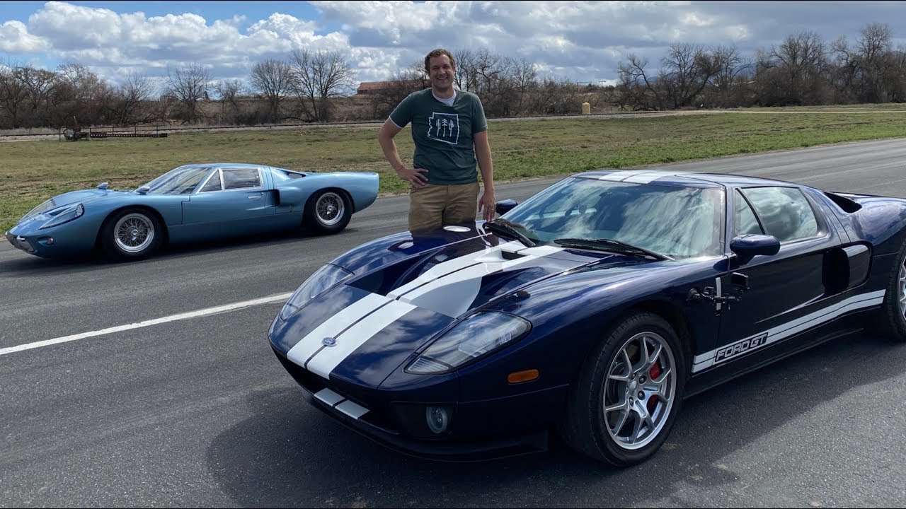 Я гонялся на своём Ford GT 2005 против оригинального Ford GT40 из 1960&rsquo;х
