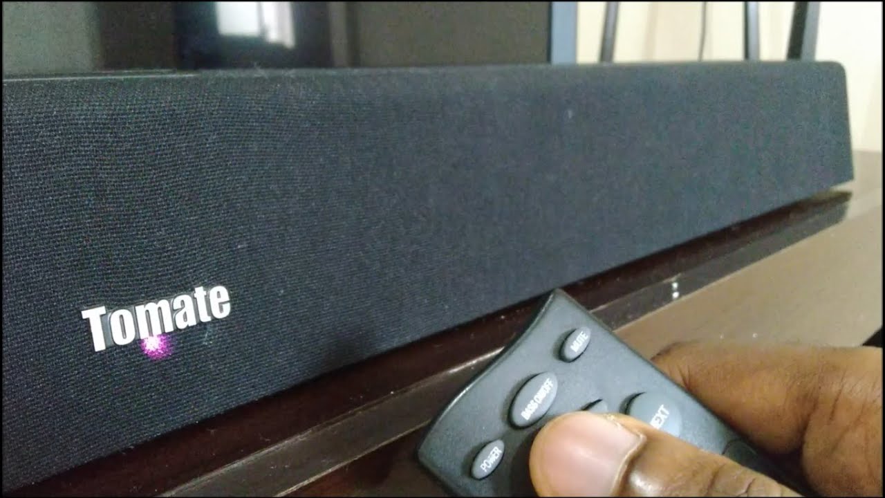 Soundbar Tomate MTS-2017 Com Subwoofer