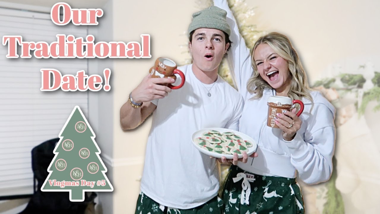 First Christmas DATE as Husband & Wife!!