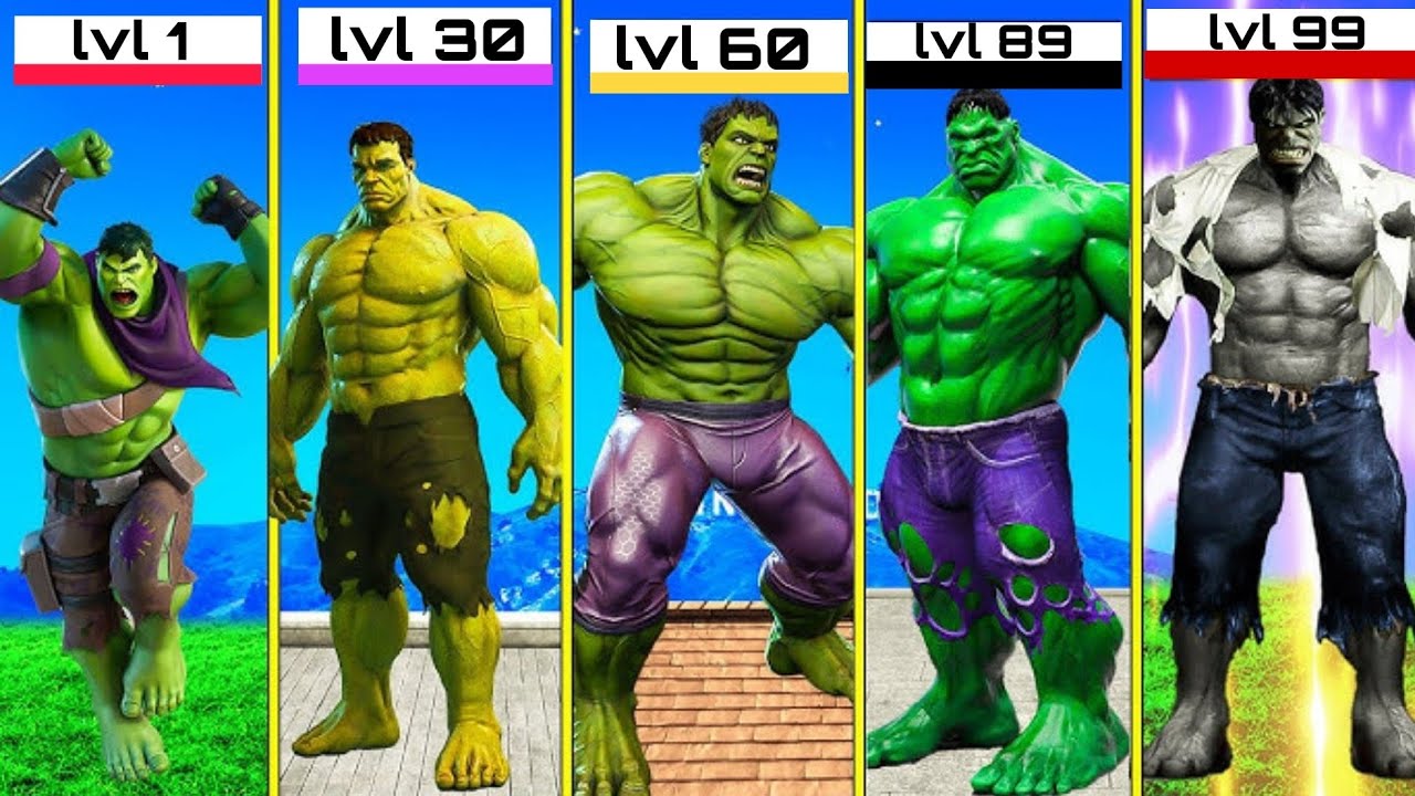 GTA 5 : lvl 1 🤩থেকে lvl1000000 Hulk এর সুইট আপগ্রেড 🤯 | Gta V Bangla Gameplay