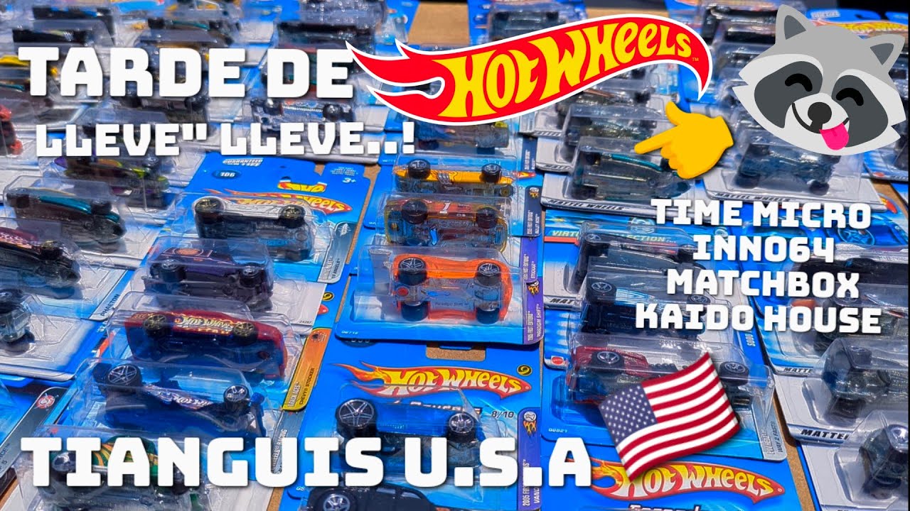 DIA DE SWAP MEET 🔥 HOT WHEELS 🔥Y COLECCIONABLES 🦝👍CON EL MAPACHE