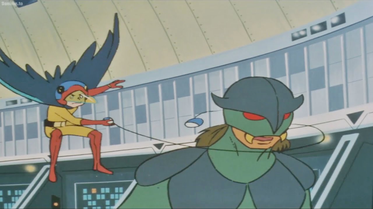 科学忍者隊ガッチャマン 第6話 謎のレッド・インパルス ! 大喰い怪獣イブクロン - Gatchaman