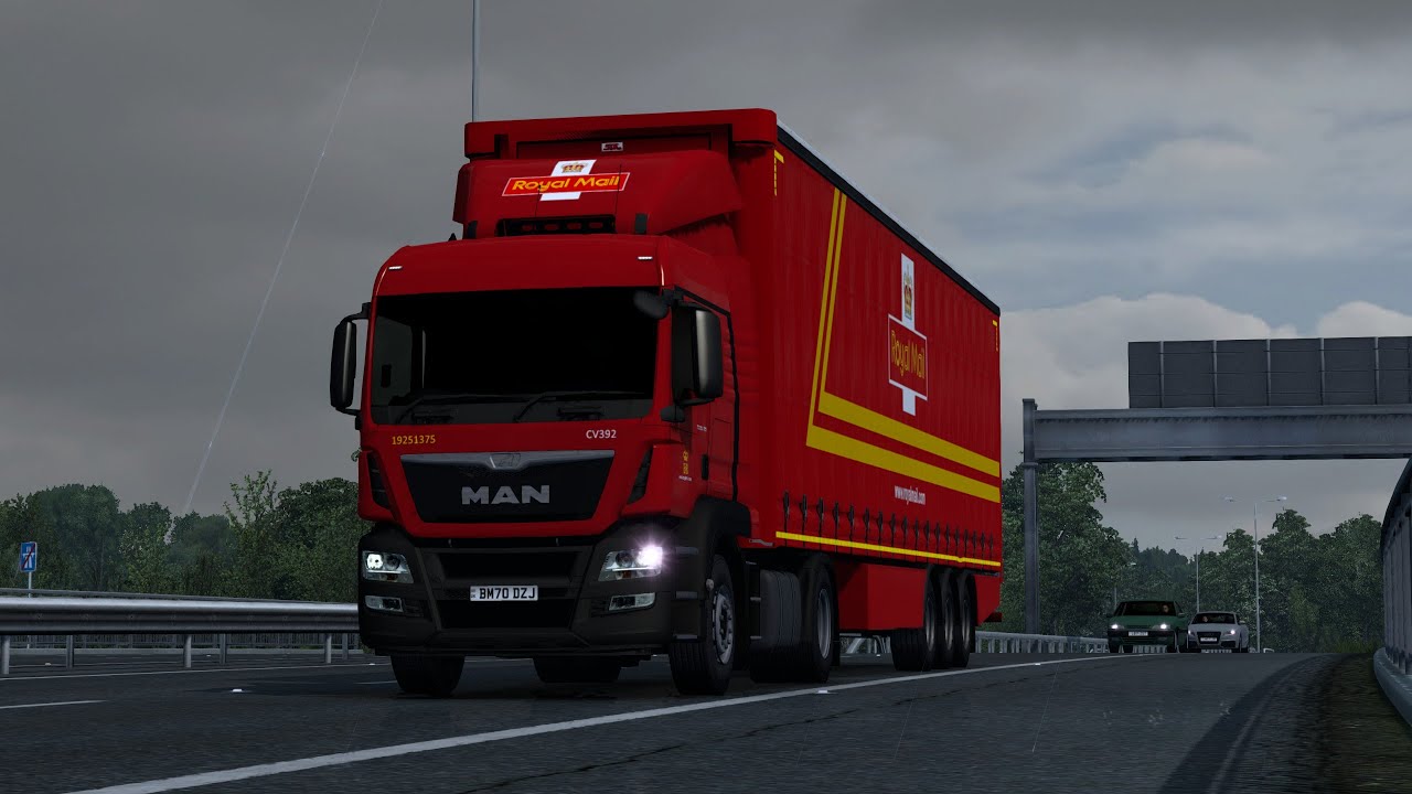 ETS2 - M.A.N TGS E6 - Hull To London(UK)