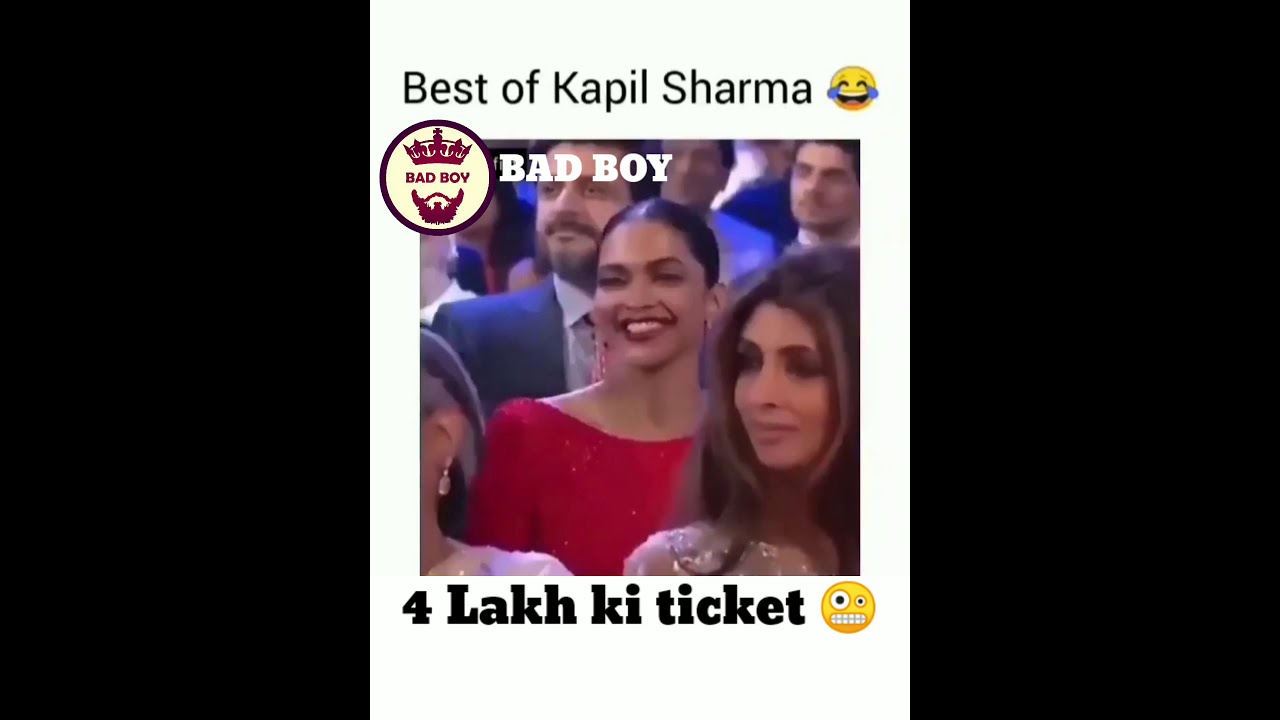 Deepika Padukone ko dekhne ke liye😳_4 Lakh Ki ticket kharidi🤪_Kapil Sharma Roast 😂