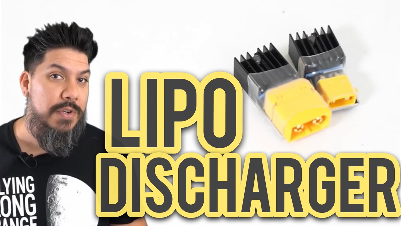 ViFLy Smart LiPo Discharger - XT30 XT60 Store Safe Smart battery discharger drone battery