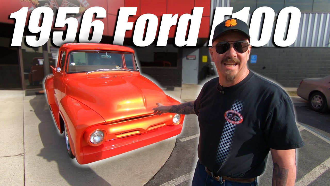1956 Ford F100 351Ci V8 For Sale Vanguard Motor Sales #3501