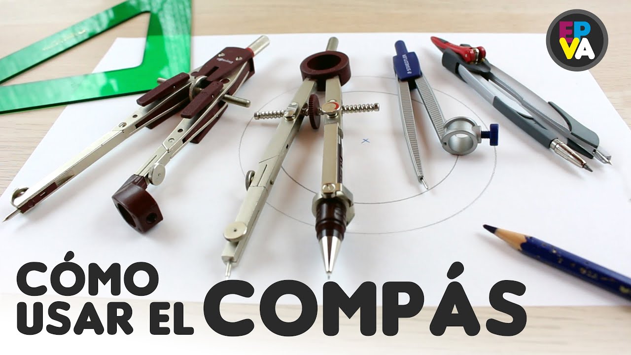 Cómo usar el Compás. Consejos para Dibujo Técnico (EPVA).