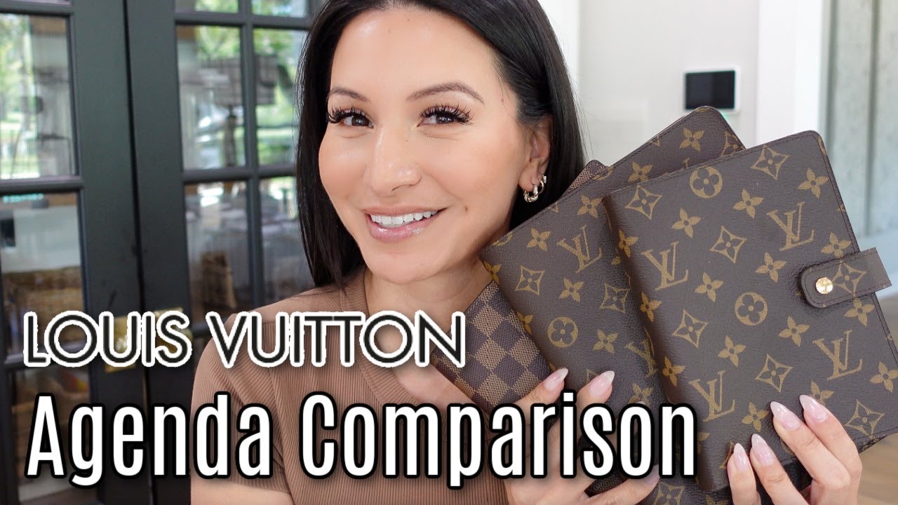 Louis Vuitton Agenda MM, GM and Desk Agenda Comparison *5 Minute Friday* | LuxMommy