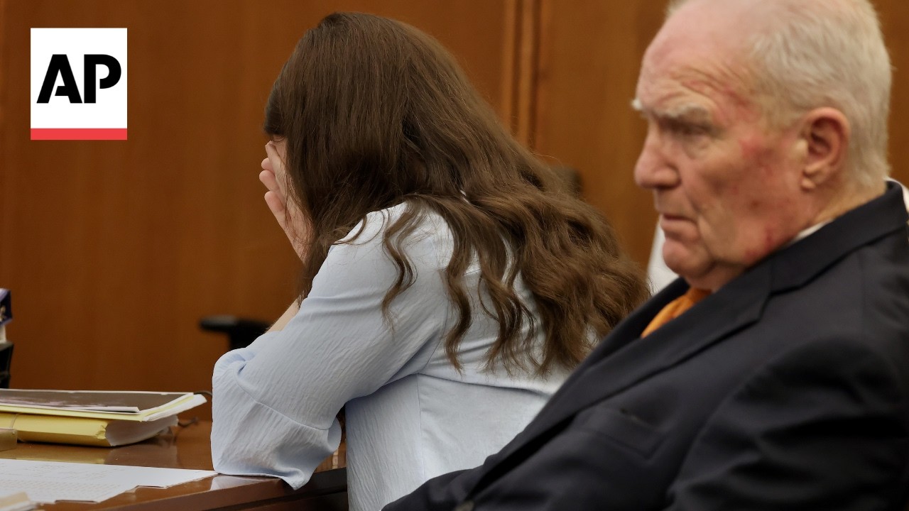 Lindsay Clancy cries as jurors listen to her husband's 911 call