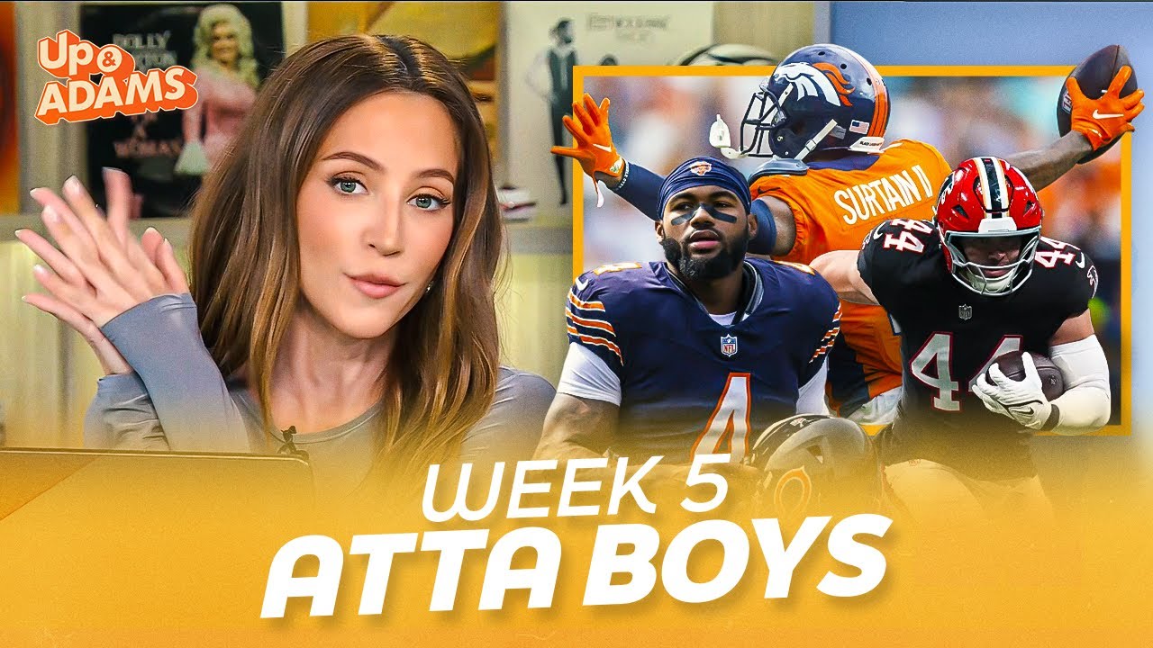 Kay Adams' Week 5 Atta Boys! D'Andre Swift, Patrick Surtain II, and Troy Andersen & a SPECIAL GUEST!