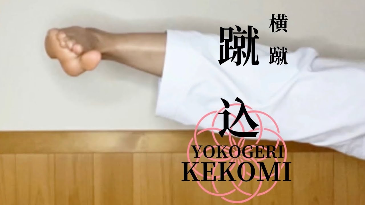 Karate Basic Technique: Yoko Geri Kekomi (横蹴蹴込) Tutorial