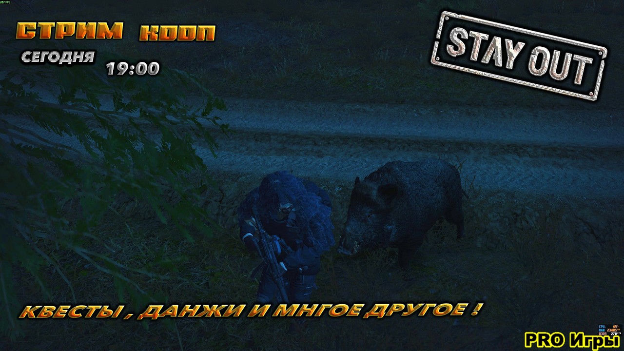 ⭐stay out⭐сталкер онлайн⭐RU-1  КВЕСТИКИ, ДАНЖИКИ !  В КООП