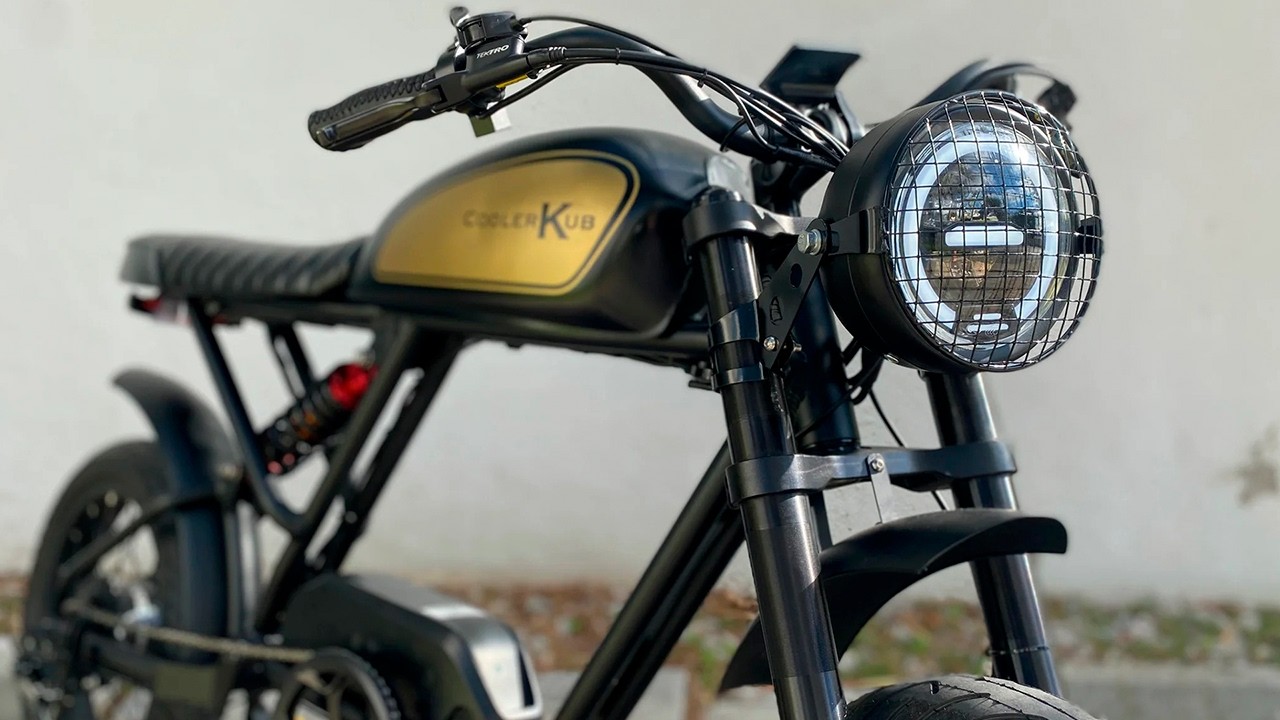 Электровелосипед Cooler Kub 750S: запас хода 80 км, две батареи и стильный городской транспорт.